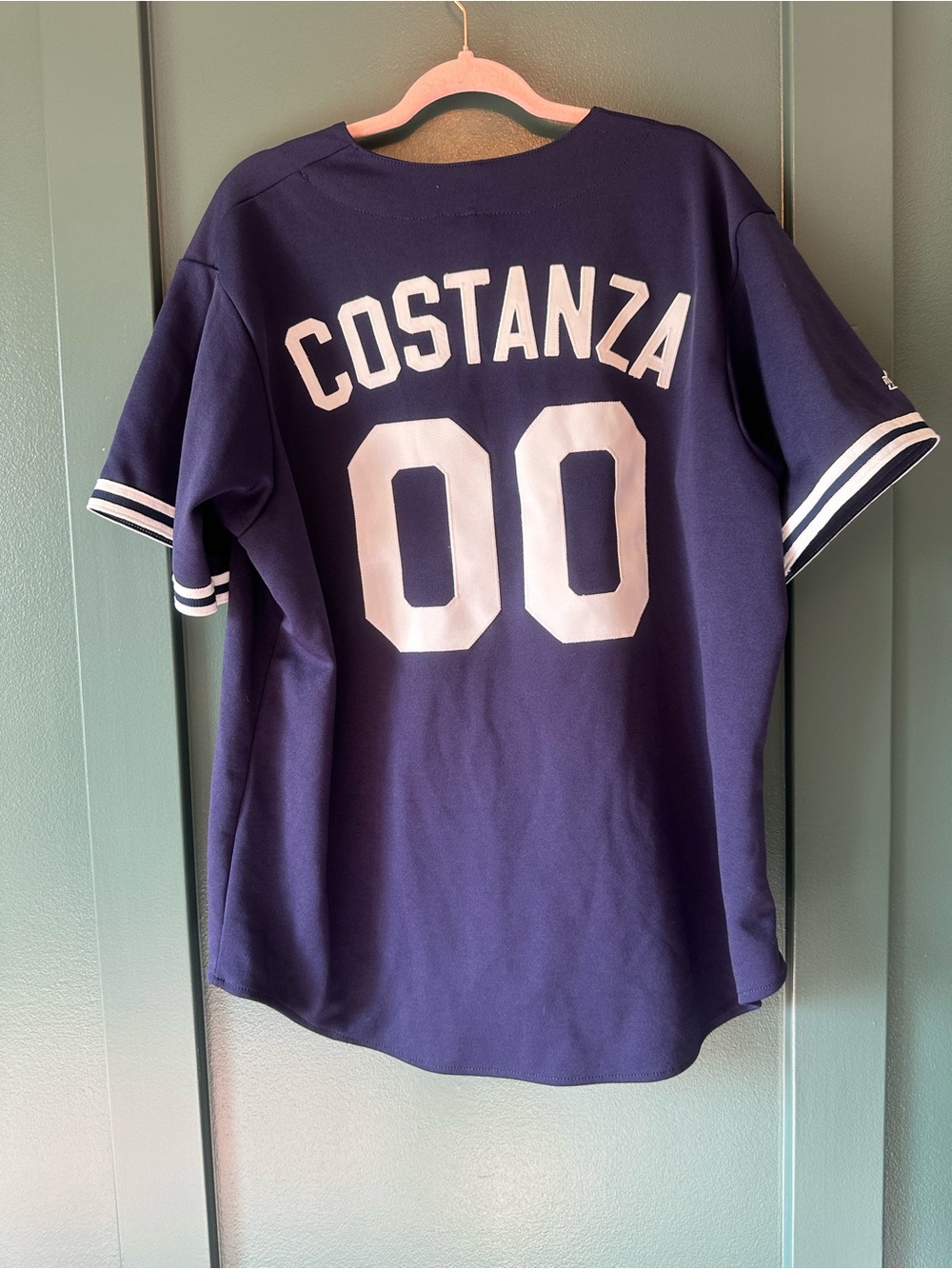 Majestic NY Yankees Costanza Baseball Jersey
